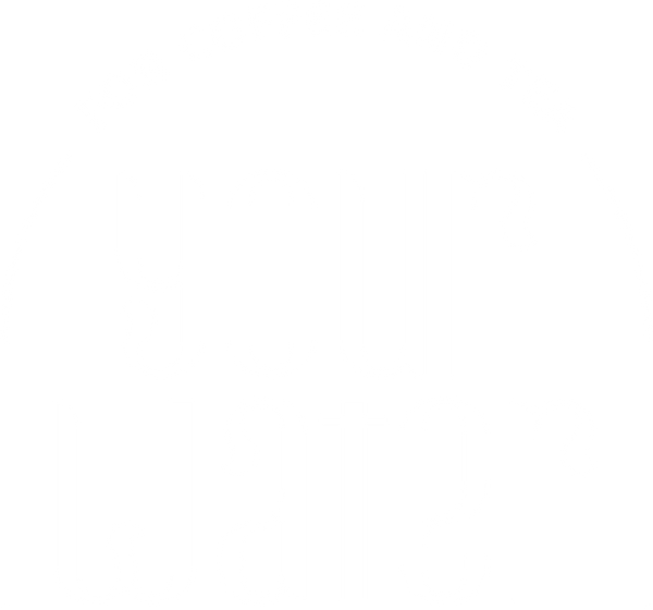 Your Water — logo blanco sobre fondo transparente